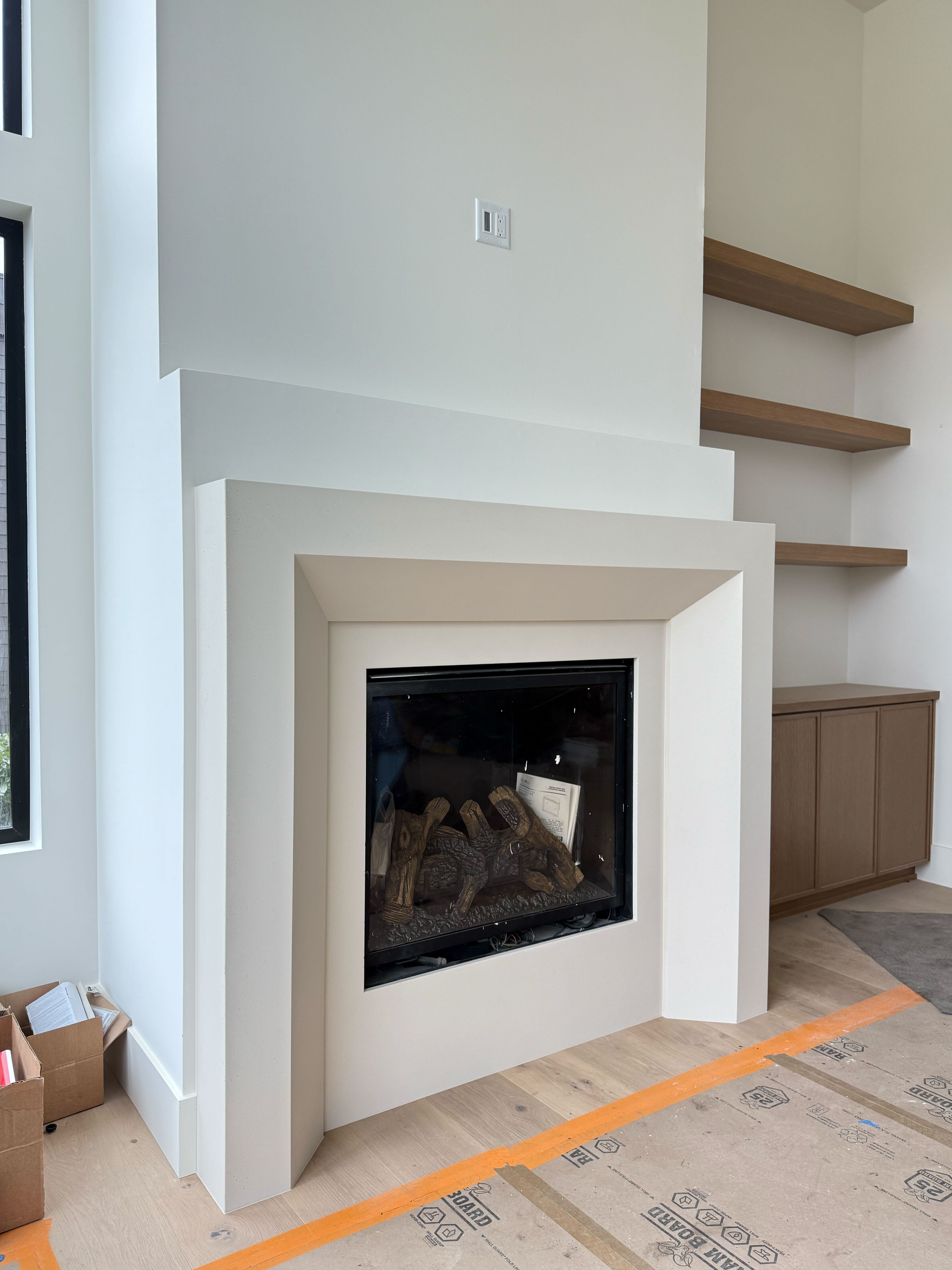Monaco Cast Limestone Surround